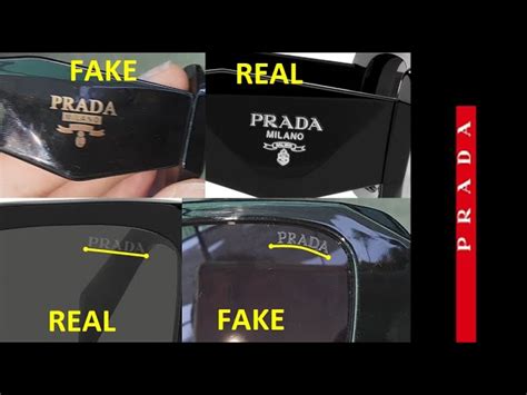 prada original glasses|fake Prada glasses.